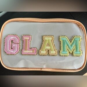 Stoney Clover Lane by Target Glam Cosmetic Bag - Pink, Yellow, Green